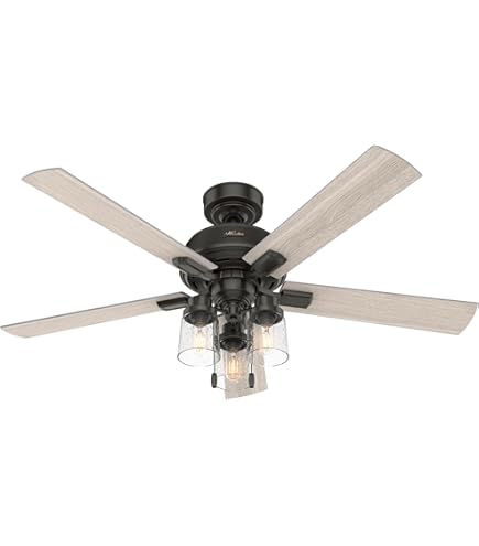 Hunter 44 inch Indoor Ceiling Fan with LED Lights - Ceiling Fan